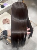 髪質改善 ショコラブラウン ブリーチなし 艶髪 透明感【mizuki】