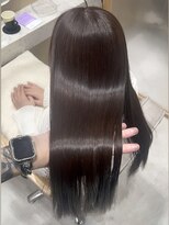 ジーナ サンシャイン通り池袋(Zina)&nbsp;髪質改善 ショコラブラウン ブリーチなし 艶髪 透明感【mizuki】