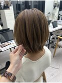 レイヤーカット/レイヤーボブ/ボブ/くびれヘア