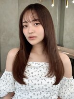 ルームバイシー 新宿(Loom. by Sea)&nbsp;ココアベージュ×レイヤー[小顔/黒髪/オリーブグレー]