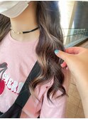 髪質改善/顔周りレイヤーカット/グレージュ[千葉/千葉駅]