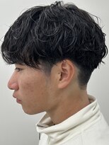 ナム 錦糸町(NAM)&nbsp;MEN'S HAIR/ブルーブラック/フェザーパーマ/錦糸町