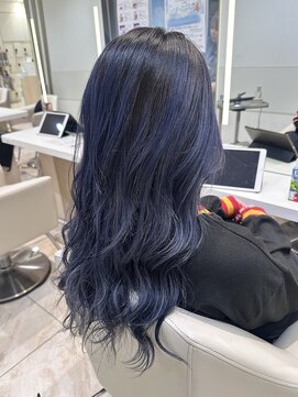 ケンジ 平塚 アネッタ(KENJE annetta) ★イノアカラー×ブルーバイオレット