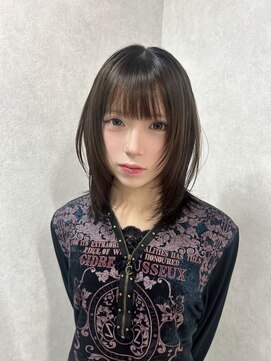 ザシェノンウメダ(THA CHAINON UMEDA) イメチェン/ピンクベージュ/アンブレラカラー/前髪/心斎橋