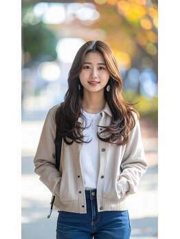 クノップ ヘア(KNOPP hair)の写真/毛先の動きまでこだわり、360°どこから見ても可愛く見えるフォルムに♪パーマなら<KNOPP>におまかせ☆