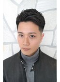 新発田万代理容バーバーフェードアイロンパーマ濡れパン色気渋い