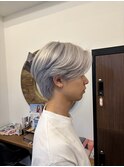 メンズ/ハイトーン/シルバー/ホワイト/沖縄美容室/那覇美容室