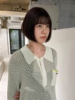 ヨーク(YOKE)&nbsp;[YOKE]ボブミニボブ暖色カラーワインレッド