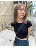 【ダメージレスにハイトーンにしたい方】カット+ケアブリーチカラー+TM