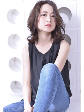 バズ ヘアーメイク(buzz Hair make) [buzz-Hair make] ミディアム（ブルーアッシュ）