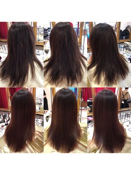 大嶋直樹の美容室 表参道 高難易度縮毛矯正=手で乾かしただけです。本当です。