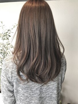 アフロートpd+ KOBE(AFLOATpd+) お客様フォト。柔らかいブルージュアッシュ♪