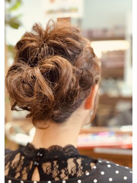 エージー ヘアー フジガオカ(A.G hair FUZIGAOKA) 結婚式お呼ばれアップスタイル☆