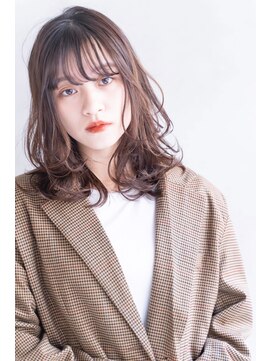 エイミー(Aimee) Aimee 町田　ニュアンスワンピースレイヤー×モカベージュ