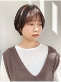 【CASANE下北沢】シースルーバングショート【渡辺祐磨】