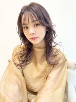 透明感カラー　レイヤースタイル
