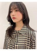 顔まわりレイヤー/韓国風カット