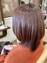 ジッピー ヘアーコレクション&nbsp;ピンクオレンジカラー　秋色ツヤカラー