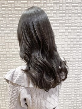 オリーブスバイネオリーブ(Olive's by neolive) ホワイトグレージュ/ミニウルフ/デジタルパーマチェリーブラウン