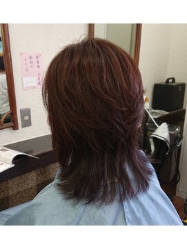 マックスパーム(max Perm) ミディアム×ピンク