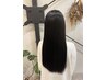 【髪質改善】セクションストレ-ト＋カット＋プレミ-クトリ-トメント￥13.100