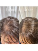 前髪割れ・地肌見え解消/ボリュームアップエクステ