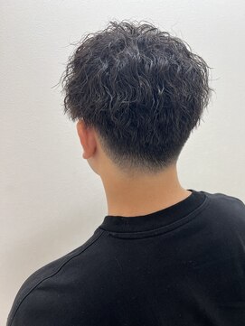 アールモンドヘア新世界 #ツイストパーマ#メンズパーマ