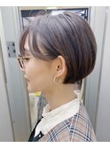 ショートヘア/ハンサムショート/ショートパーマ