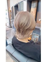 オト(oto) ペールベージュ系カラー ブリーチあり