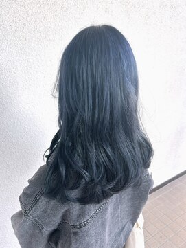 ヘアデザイン エソラ(hair design esora) ラベンダーブルー