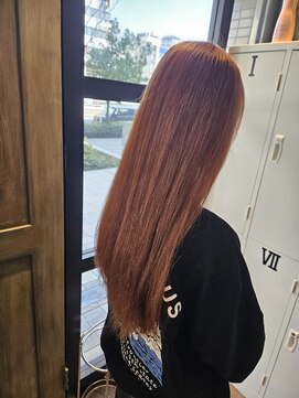 オーストヘアーベル 天王寺(Aust hair Belle) 春カラー♪ピンクベージュ