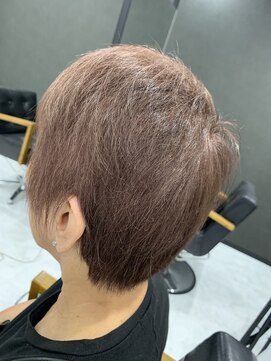 ディティール(Detail) ベリーショート×ローズブラウン