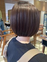 バブ バイネオリーブ(Bab by neolive)&nbsp;白髪ぼかしハイライトボブ♪ダークアッシュ オリーブベージュ