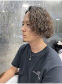 スパイラルパーマ×ボブ