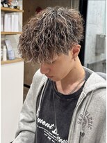 イーラ(era)&nbsp;ホワイトメッシュツイストスパイラルパーママッシュ