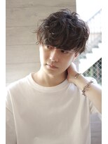 アンダー(ANNDER)&nbsp;ラフマッシュショート(ANNDER)メンズパーマ/メンズカラー