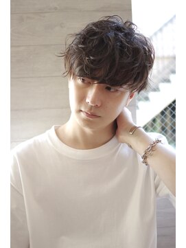 アンダー(ANNDER) ラフマッシュショート(ANNDER)メンズパーマ/メンズカラー