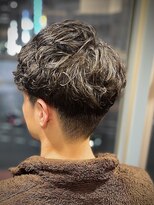 ヒロギンザ 六本木店(HIRO GINZA)&nbsp;ツーブロック×スパイラルパーマ