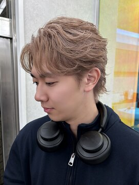 ポート 浦和(PORT) ミルクティーベージュ×王道フェザーショート