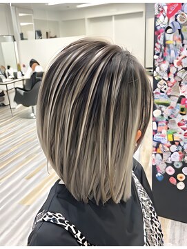 ストゥー(StueW.) コントラストバレイヤージュ4/髪質改善/インナーカラー/ブリーチ