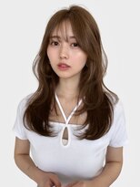 ユーフォリア 新宿店(Euphoria) シースルーバング美髪大人可愛いナチュラルカール