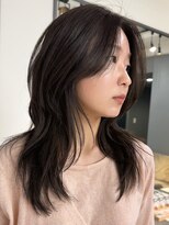 ジアン テラス(GIEN TERRASSE)&nbsp;韓国レイヤーハッシュカットレイヤーカットウルフ梅田/岸本