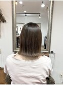 【酸性縮毛矯正】自然なストレート..~*＊.