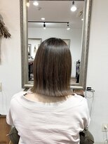 ヘアメイク アンフィ(amphi)&nbsp;【酸性縮毛矯正】自然なストレート..~*＊.