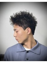 アンシェル(an-ciel)&nbsp;スパイキーピンパーマ