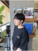 マッシュショート×深みオリーブグレージュ！iro+soi オオミダ！