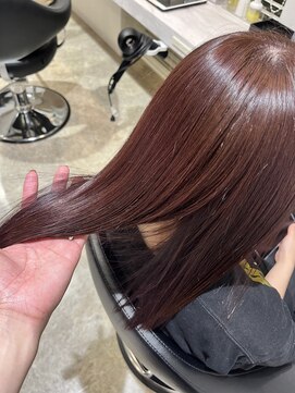ヘアーデザイン シーベル(HAIR DESIGN SEA BELLE) ピンクブラウン