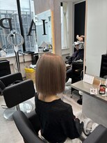 ラピス 福岡天神店(Lapis)&nbsp;ブリーチ/ブリーチカラー/ミルクティーベージュ