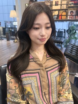 コラソン(corazon) 重ためレイヤーうる艶ブラウンカラー