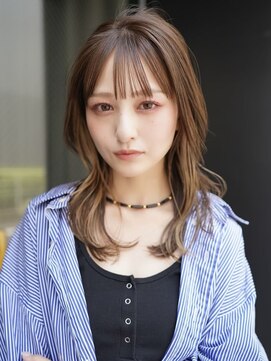 ギークス(GEEKS) 【GEEKS渋谷】ハッシュカット/ワンブリーチ/インナーカラー/小顔